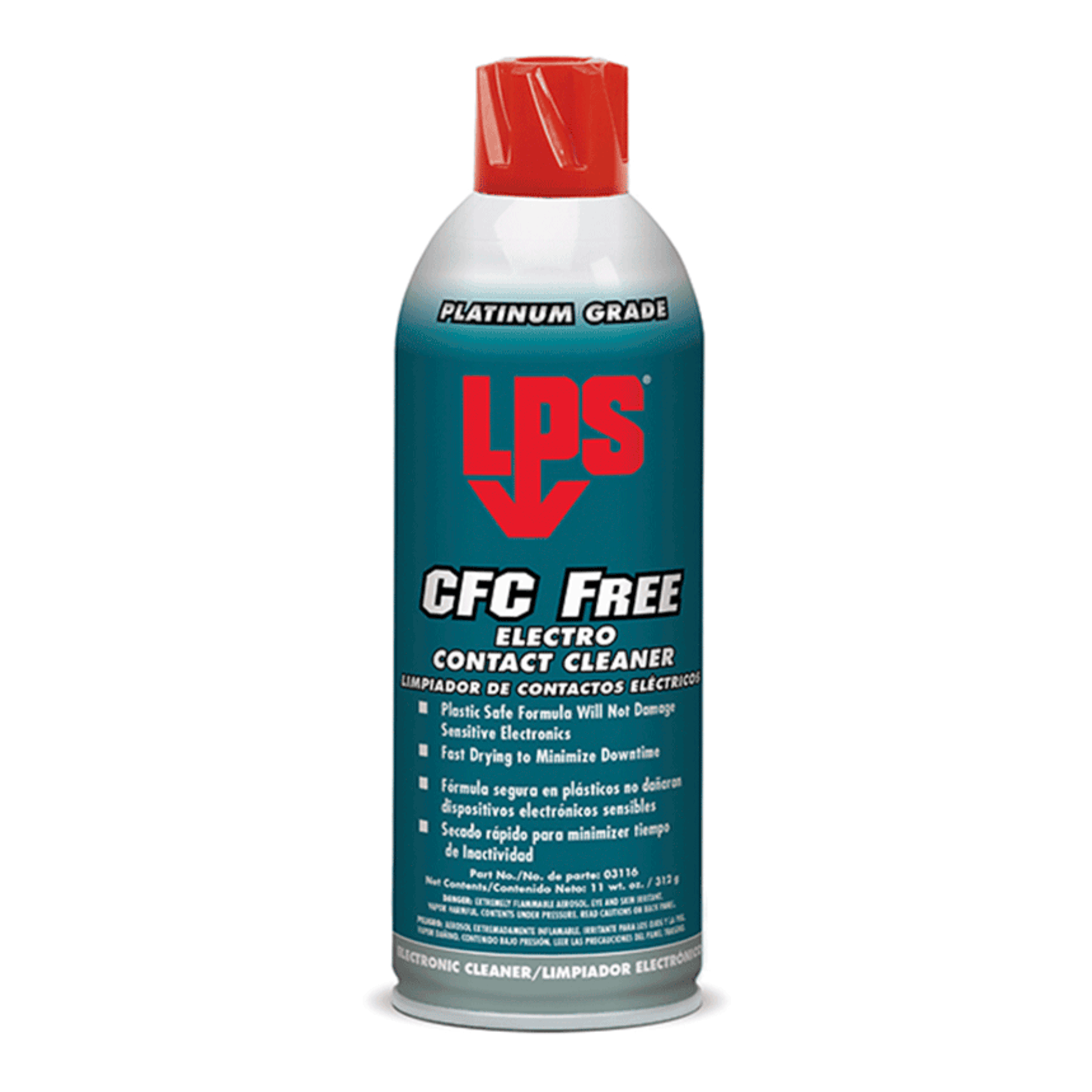 LPS CFC FREE ELECTRO CONTACT CLEANER | LIMPIA CONTACTOS 03116