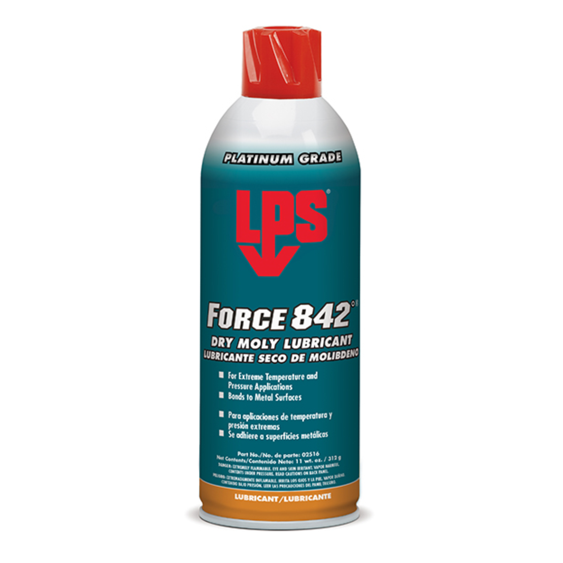 LPS FORCE 842° DRY MOLY LUBRICANT | LUBRICANTE SECO 02516