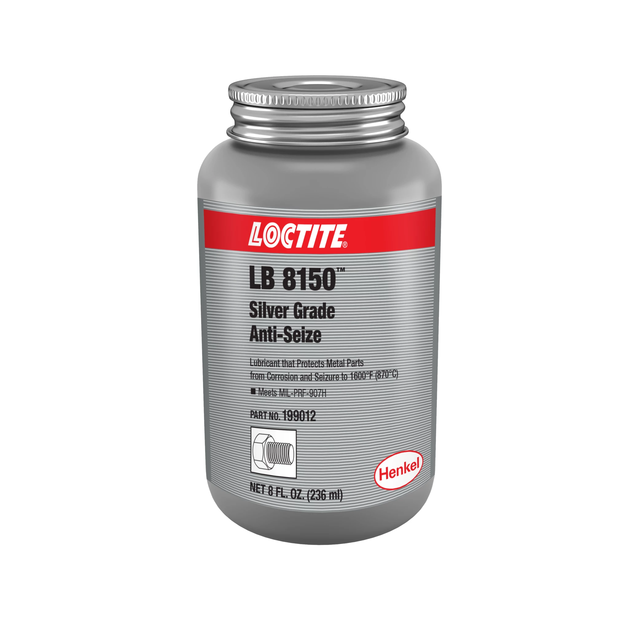 Loctite LB 8156 Antigrippante Senza Metallo - Pasta Antigrippaggio 500 G - Protezione Da Corrosione E Grippaggio