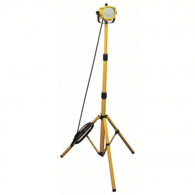 Luz de trabajo LED con trípode LUMAPRO 600 lm, resistente al agua.