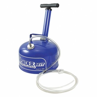 Evacuador de fluidos TOPSIDER 5060TS con bomba manual y capacidad de 2 qt.