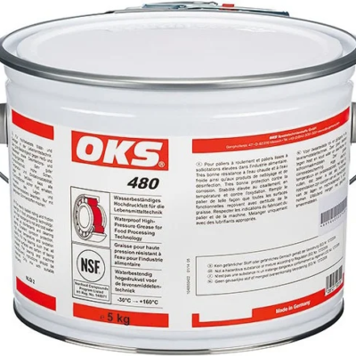 OKS 480 grasa impermeable grado alimenticio para maquinaria industrial 5 KG