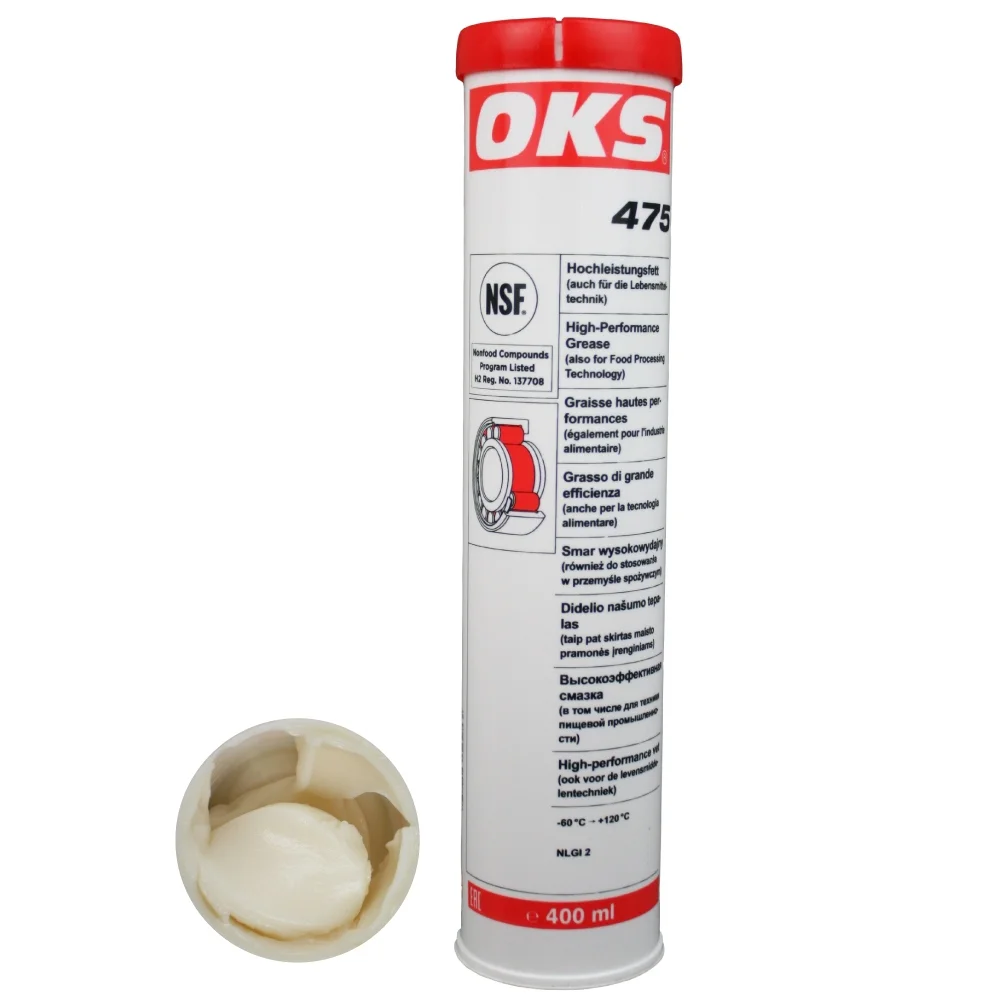 OKS 475 grasa de alto rendimiento con PTFE cartucho 400 ml
