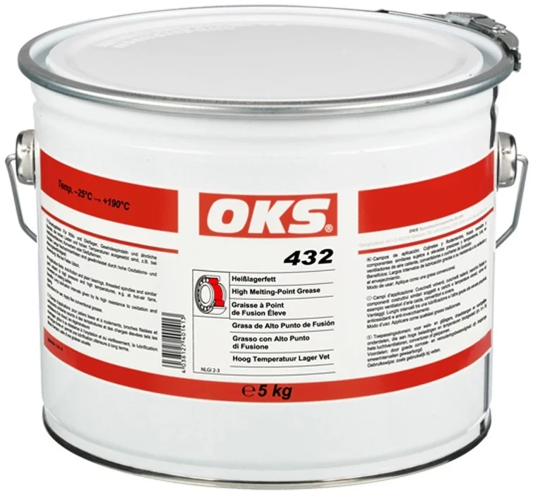 Grasa OKS 432 para cojinetes de alta temperatura 5 kg