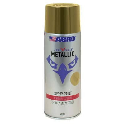 ABRO Pintura en Spray Dorado Metálico 400 ML 027C