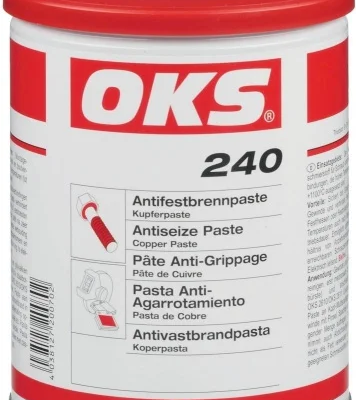 OKS 240 pasta de cobre antiadherente de 1 kg para uniones roscadas industriales