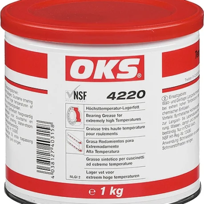 OKS 4220 grasa alimentaria para cojinetes y altas temperaturas 1 kg