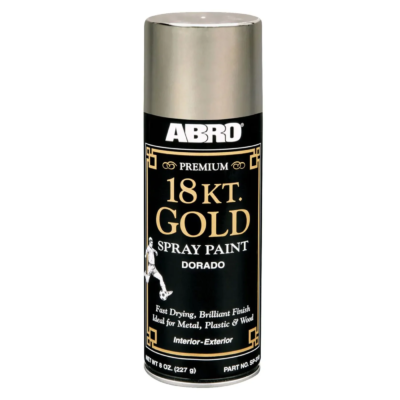 ABRO Pintura en Spray Oro 18K Premium 8 OZ 318C