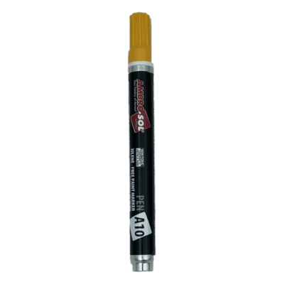 Marcador permanente para metales Ambro-Sol A10 amarillo 10 ml