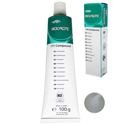 Lubricante Molykote 111 Compound 100 g para válvulas, juntas y sellos industriales