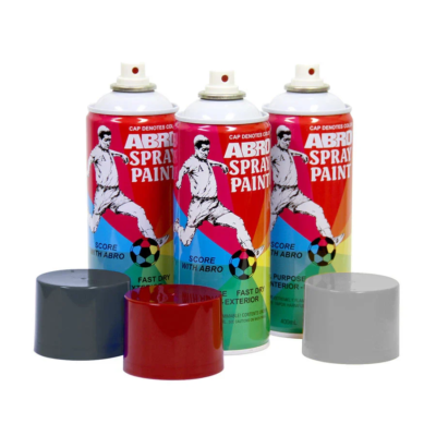 Pintura en spray Anticorrosivo ABRO de 400 ML – Acabado uniforme, rápido y duradero.