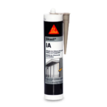 Sellador de silicona acético Sika Sikasil IA Gris 280 ml para juntas y acristalamientos