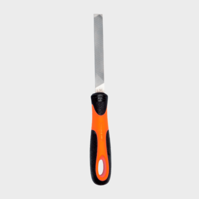 Lima mecánica plana Bahco con mango ergonómico modelo 1-100 para trabajo en metal