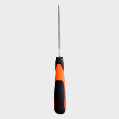Lima mecánica redonda Bahco con mango ergonómico modelo 1-230 para superficies cóncavas
