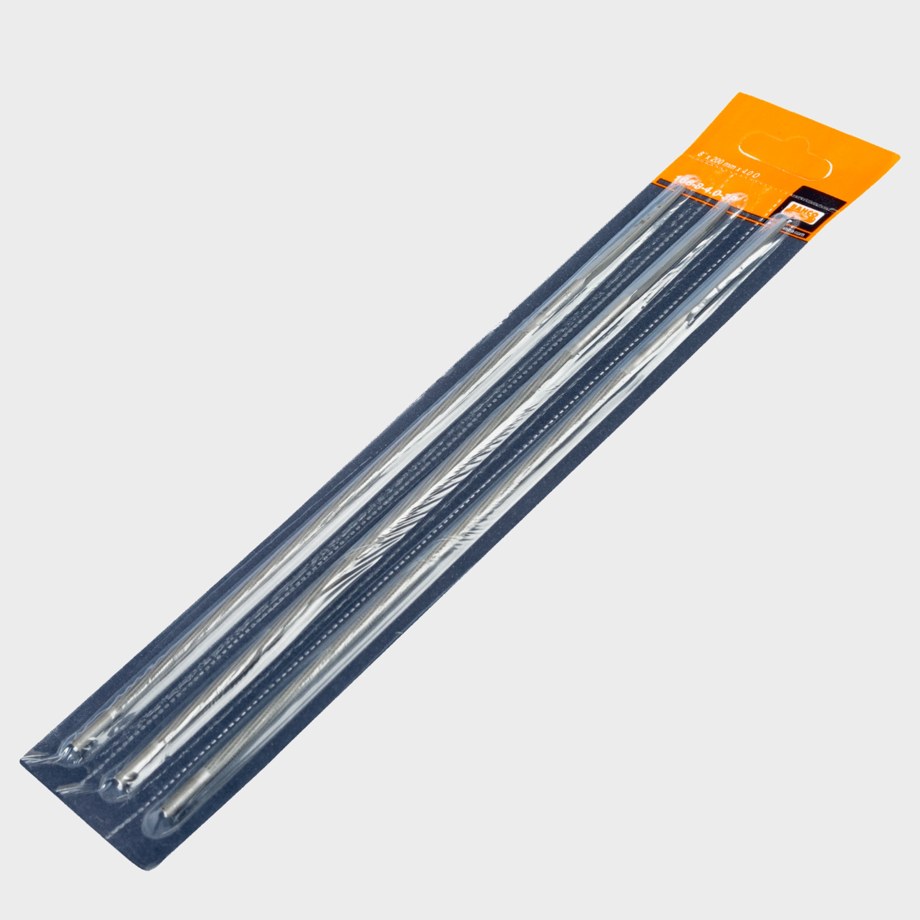 Bahco lima para motosierra 3 piezas modelo 168 Lima redonda Bahco para afilado de motosierra 3 piezas modelo 168