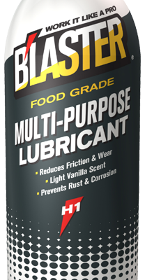 lubricante grado alimenticio en aerosol para maquinaria industrial