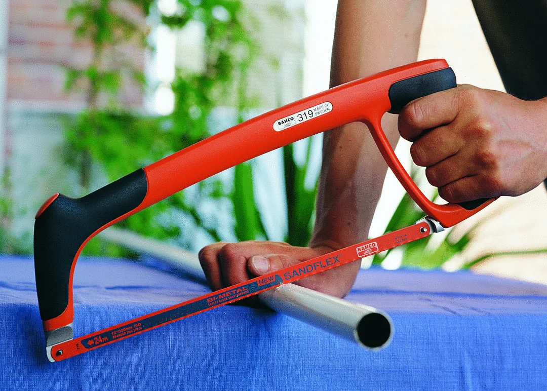 arco de sierra profesional Bahco Sandflex 319 con hoja bimetálica 24 TPI