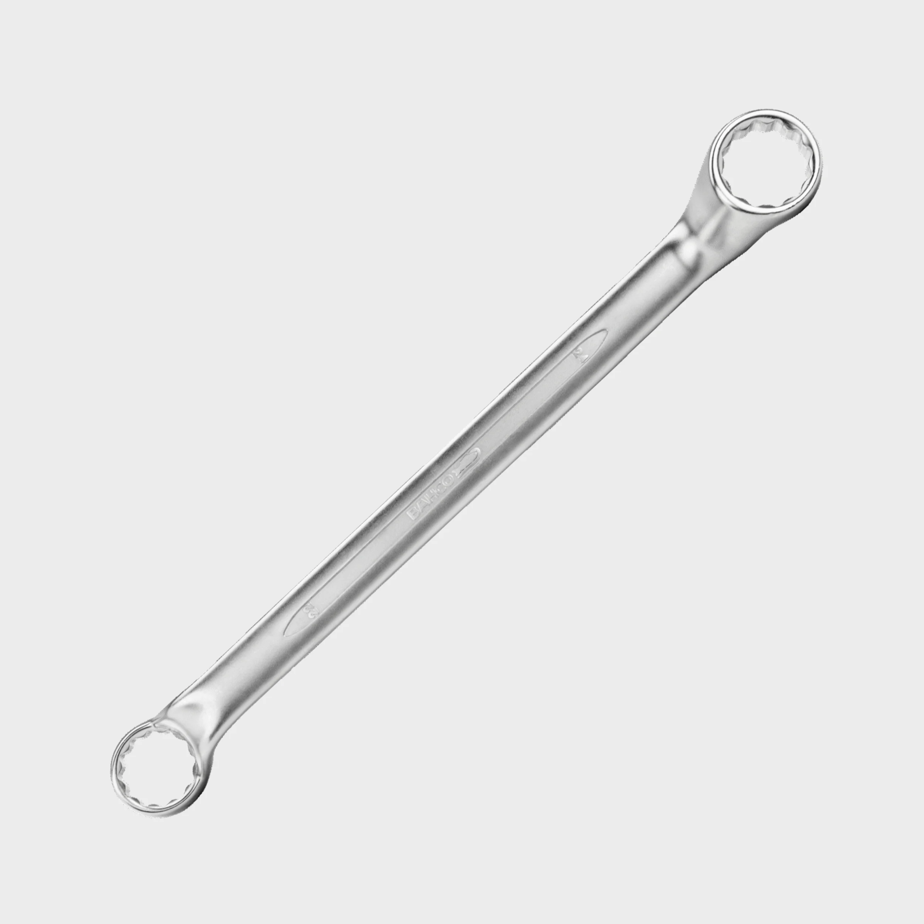 Llave corona extra acodada Bahco modelo 2 de acero vanadio con perfil Dynamic Drive