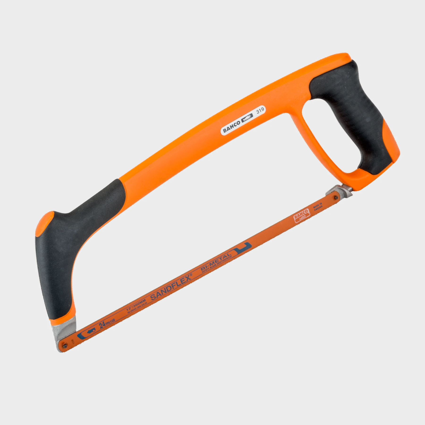 Bahco Sandflex arco de sierra profesional 319 arco de sierra profesional Bahco Sandflex 319 con hoja bimetálica 24 TPI