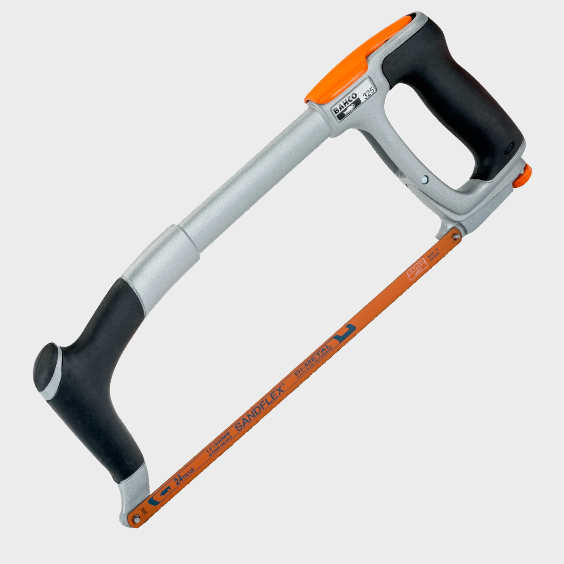 Bahco Sandflex arco de sierra ergonómico 325 arco de sierra ergonómico Bahco Sandflex 325 con hoja bimetálica 24 TPI