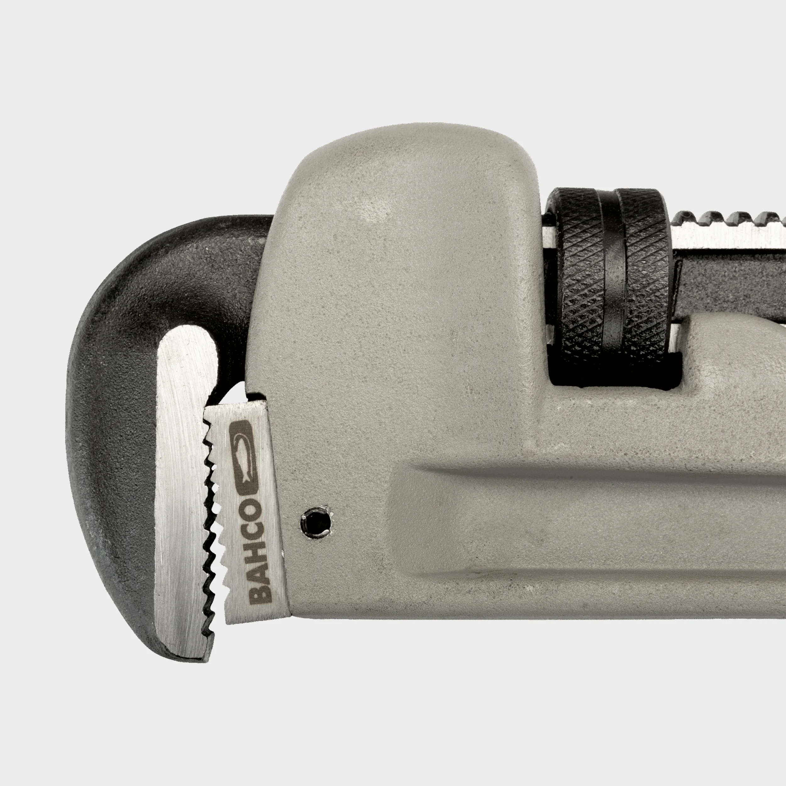 Llave Stillson de aluminio Bahco modelo 380 ligera y resistente para tuberías