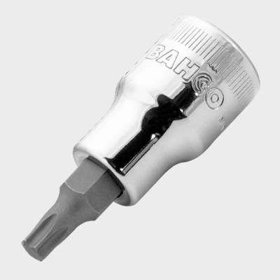 Dado punta Torx Bahco 7809TORX encastre 1/2 cromado