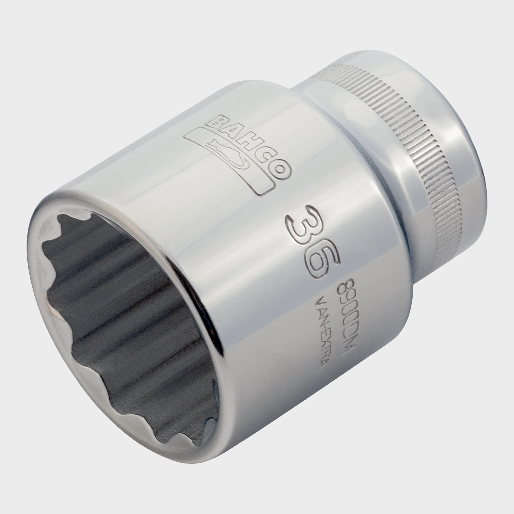 Bahco dado 12 puntas 3/4 modelo 8900D Dynamic Drive Dado poligonal Bahco 8900D encastre 3/4 Dynamic Drive cromado