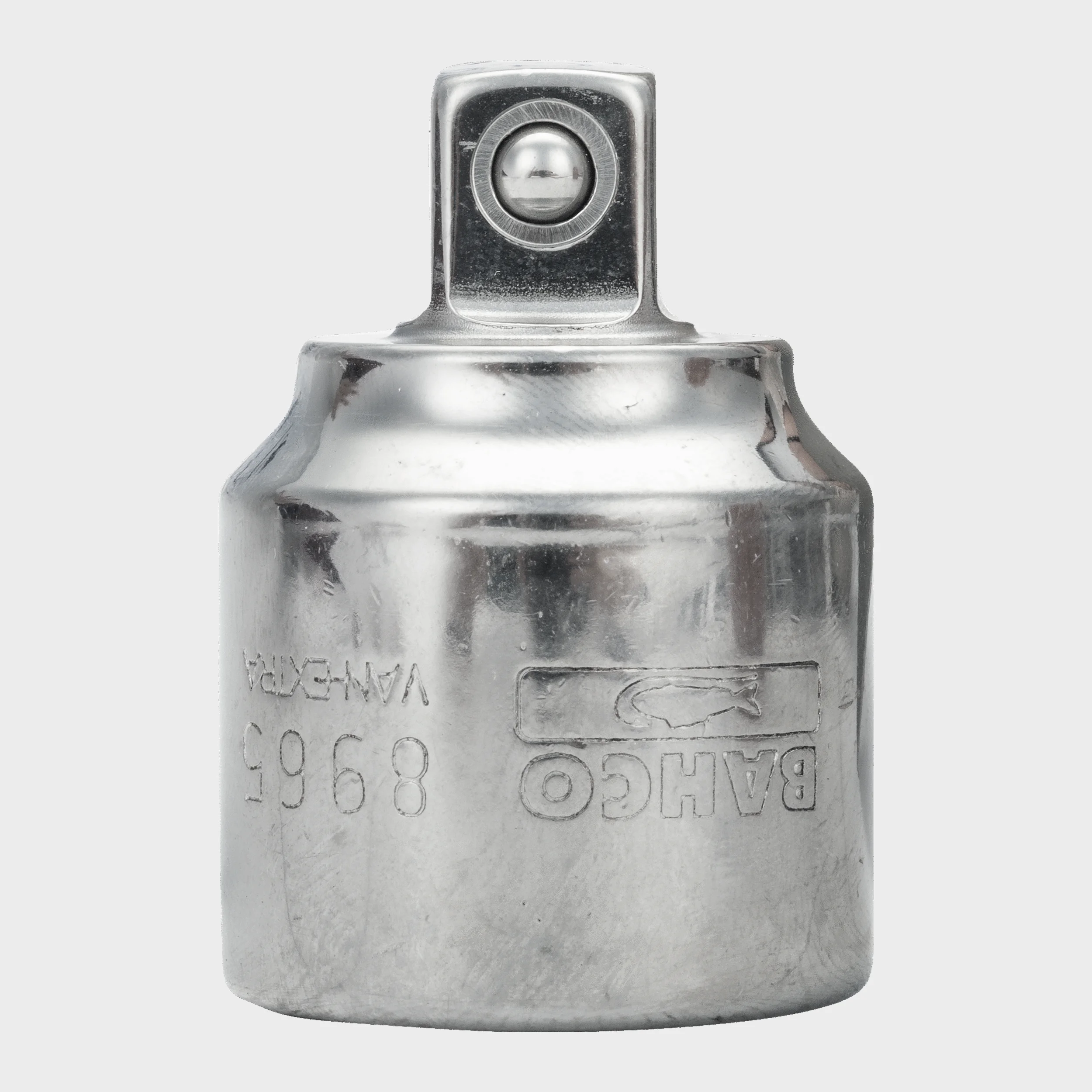 Adaptador Bahco 8965 macho 1/2 hembra 3/4 de acero pulido