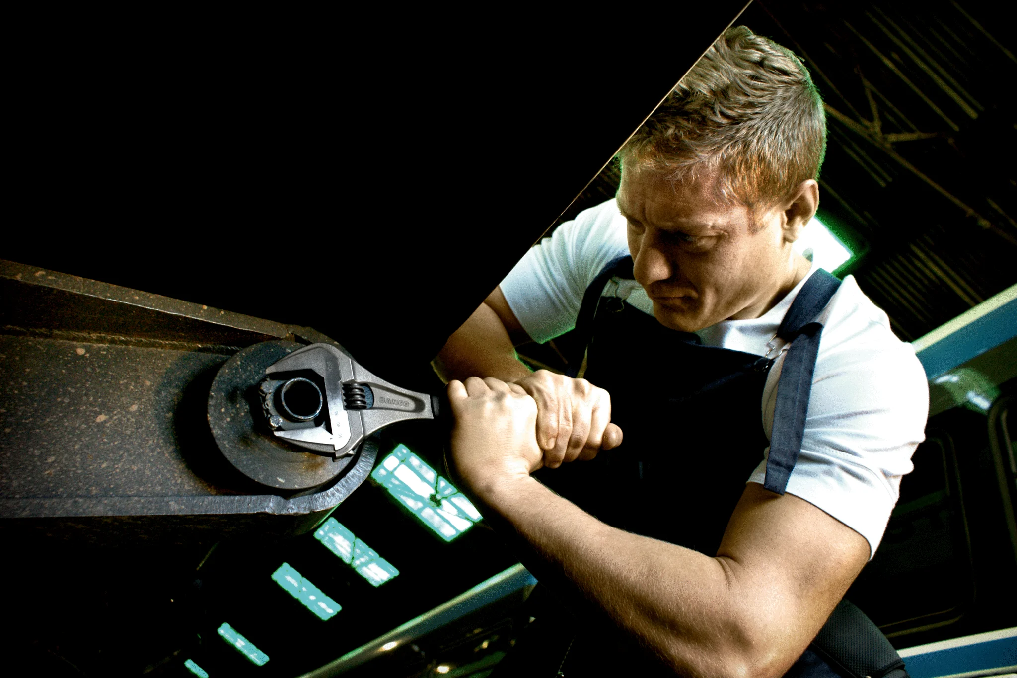 llave ajustable Bahco Ergo 9029-9035 apertura 55 mm con mango ergonómico