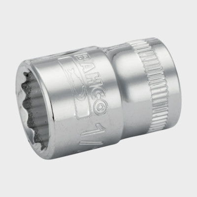 Dado poligonal Bahco A7400DZ encastre 3/8 pulgadas paredes delgadas