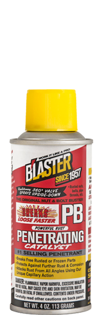 penetrante aflojatodo industrial aerosol 4 oz para piezas oxidadas