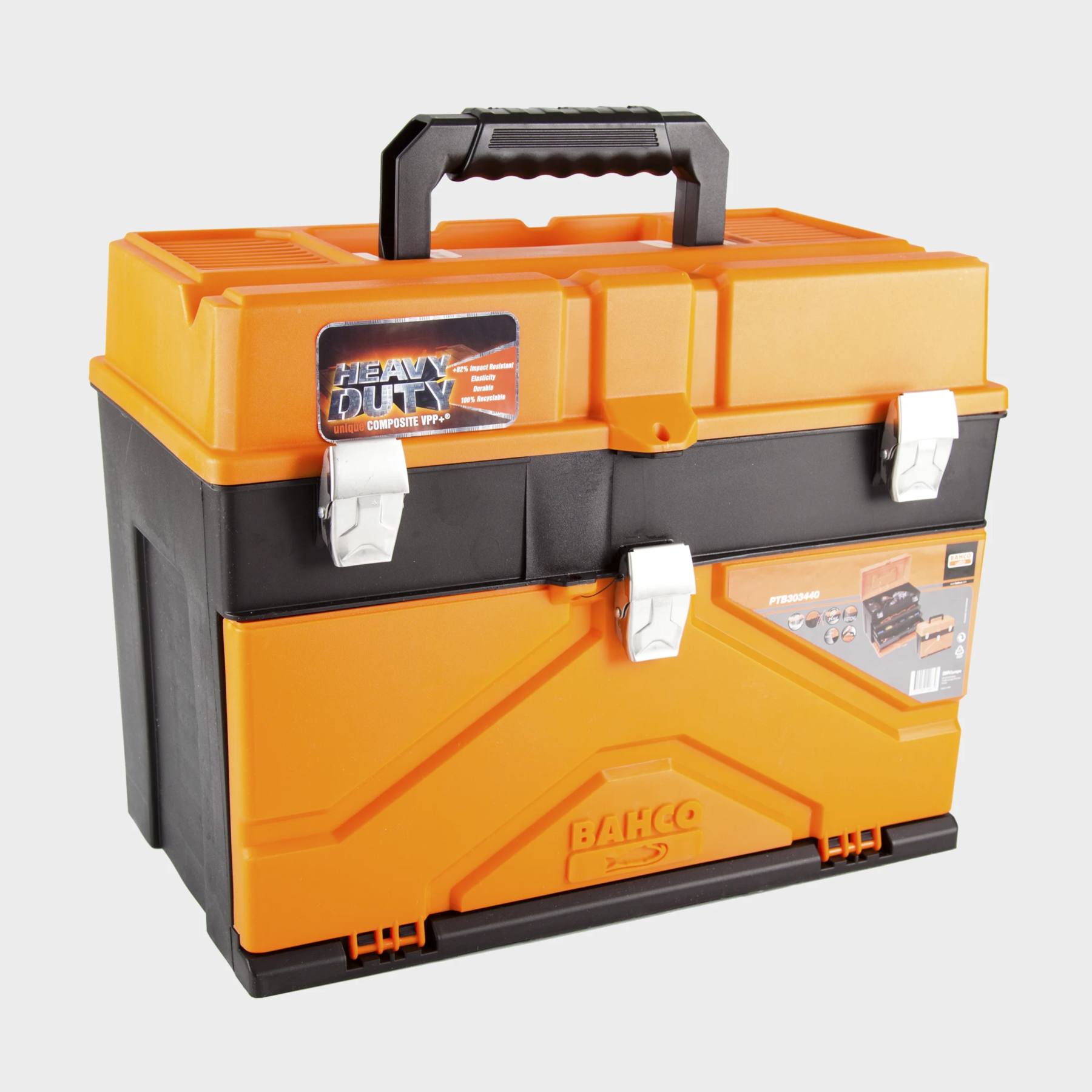 Bahco caja de herramientas profesional PTB303440 caja de herramientas Bahco PTB303440 PP Plus resistente