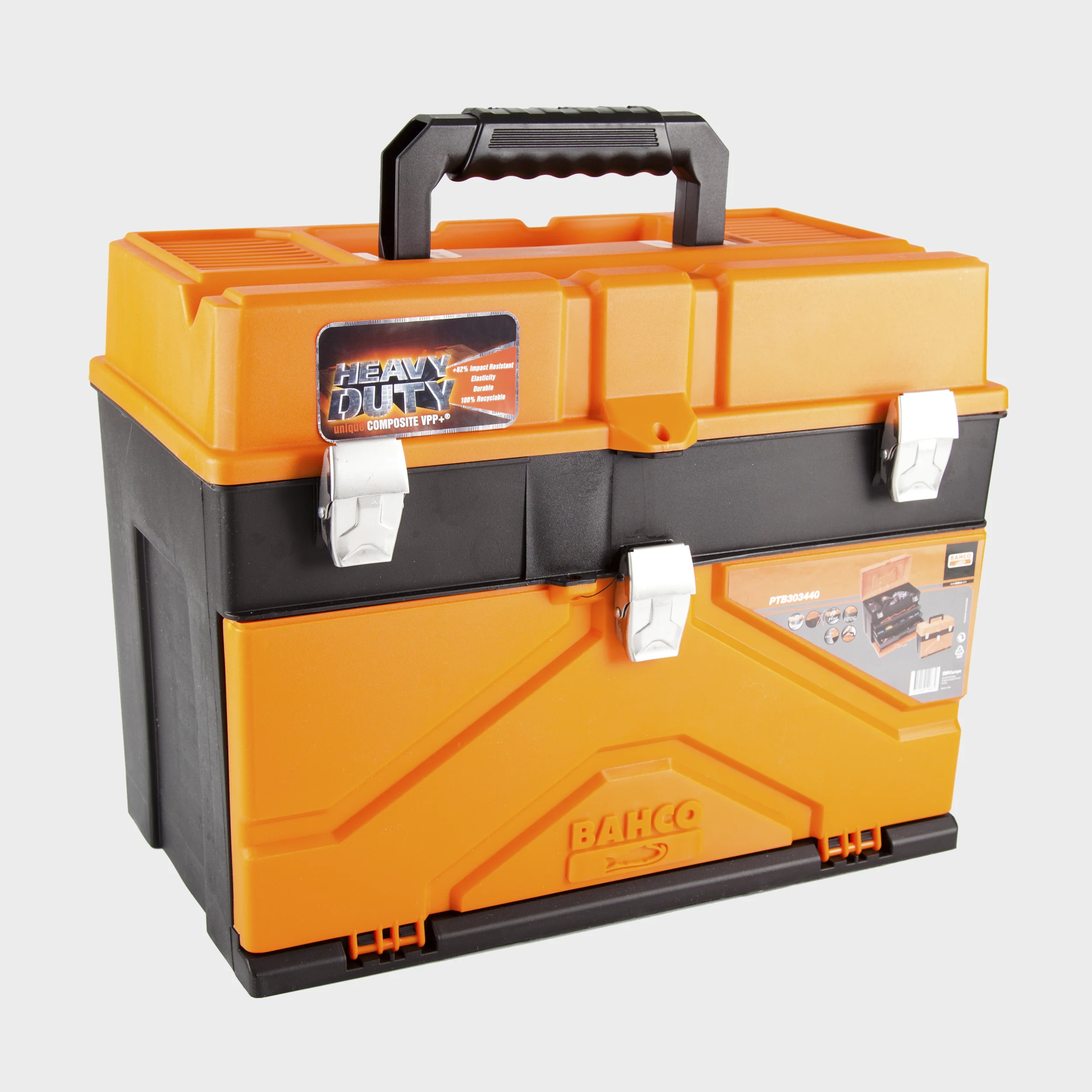 caja de herramientas Bahco PTB303440 PP Plus resistente