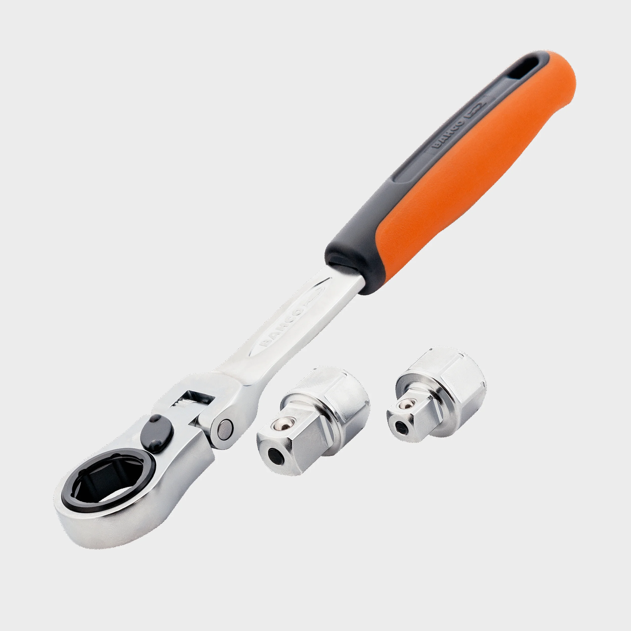 Juego de ratchet pasante Bahco S140T-R 3 piezas con adaptadores