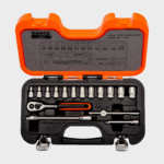 Set de dados Bahco S160 de 1/4 con 16 piezas en milímetros