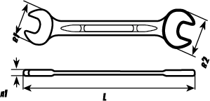 Llaves punta punta Bahco en milímetros modelo 6M de acero vanadio cromado