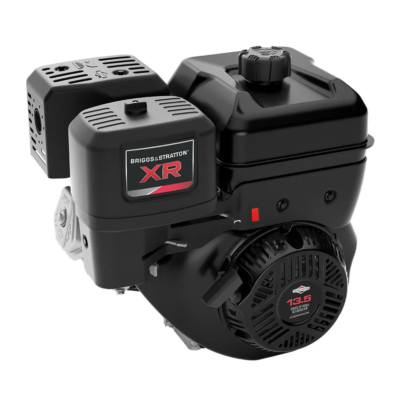 Motor horizontal Briggs & Stratton XR 13.5 HP 420 CC con tecnología OHV y cilindro de hierro fundido.