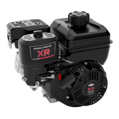 Motor horizontal Briggs & Stratton XR 6.5 HP 208 CC con tecnología OHV y camisa de cilindro de hierro fundido.